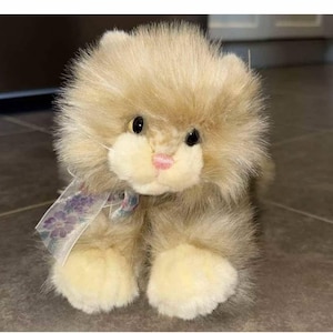Gund Scraps the Kitty Cat Realistic 11" Plush Stuffed Animal Striped Tabby