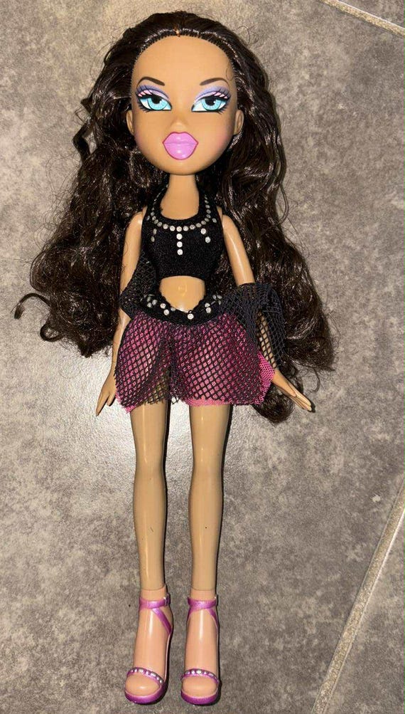 Doll Aesthetic Doll Brown Hair Bratz Black Hair Blue Eyes Bratz