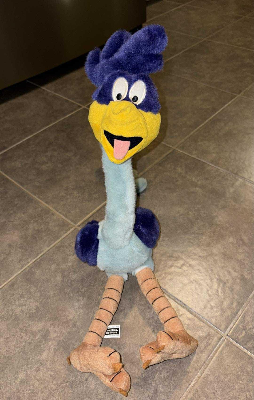 Vintage Road Runner Plush 18-inch Looney Tunes - Etsy