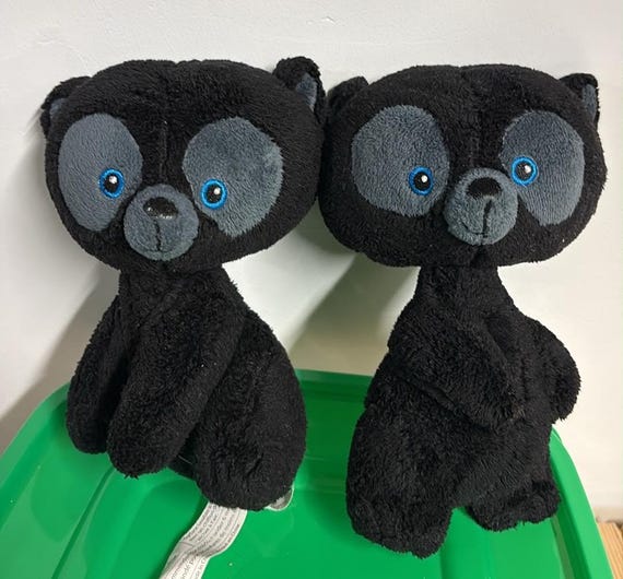 Disney Store Brave Brother Black Bear Cub Stuffed Animal Plush Toy