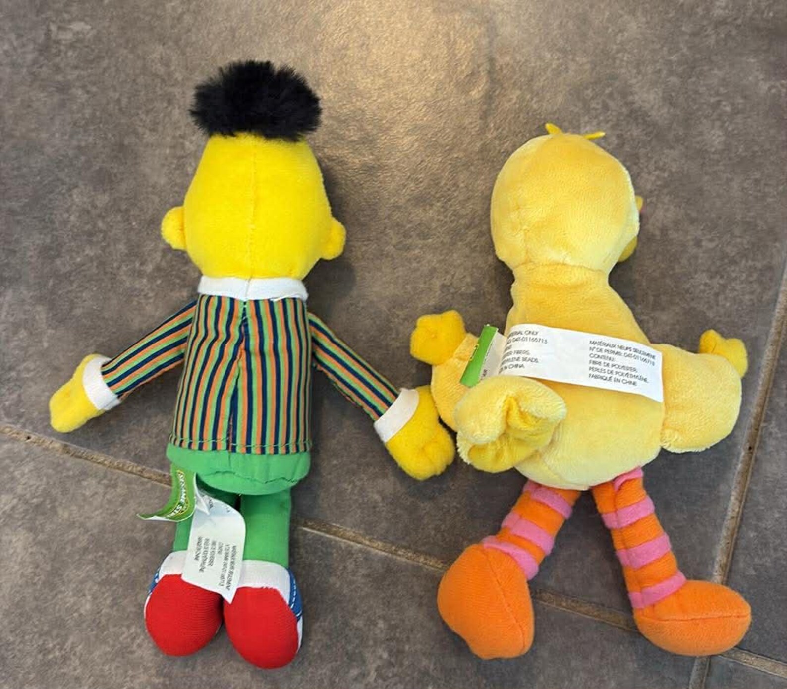 Sesame Street Bert and Bird Bird Plush Toy Set 7 Inches Small - Etsy