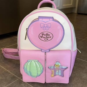 allsaints polly mini backpack Loungefly Pocket Compact Playset Figural Circle Of Hope Boutique Ideal for day trips or urban adventures Polly Pocket Playset Icons Mini