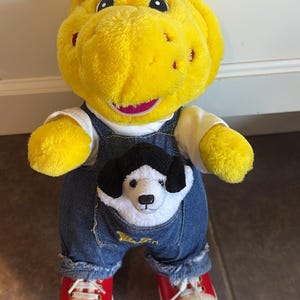 Barney Overalls - Etsy