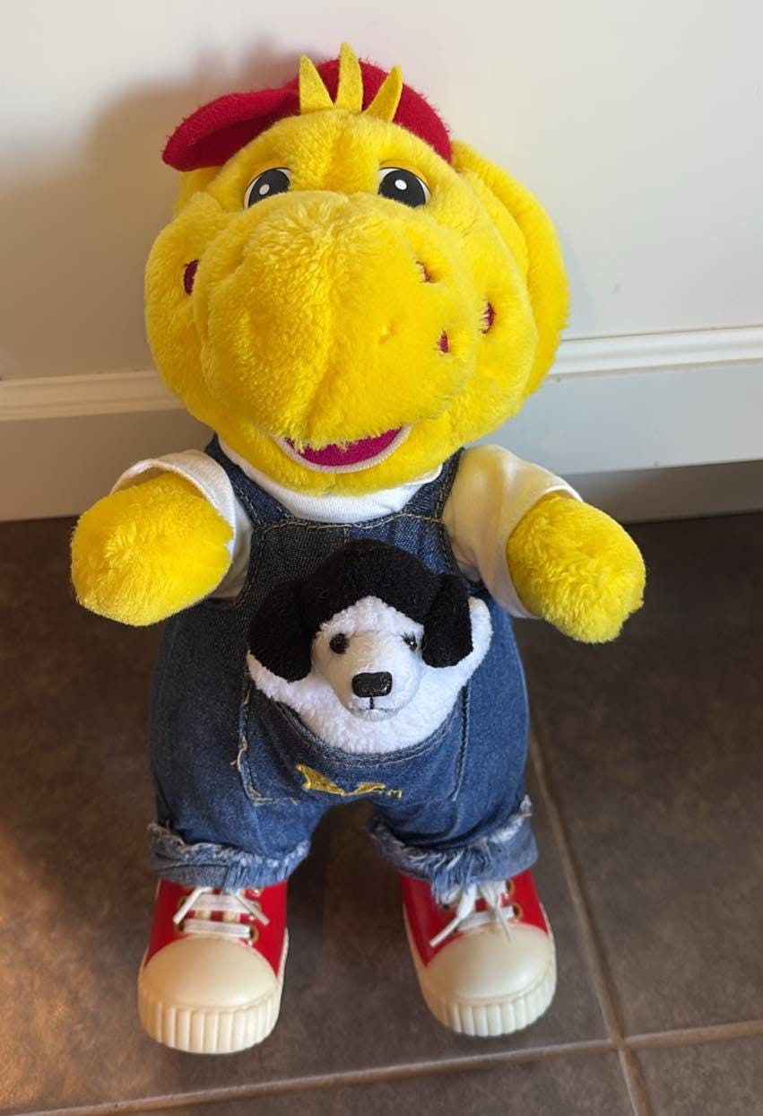 Barney Overalls - Etsy