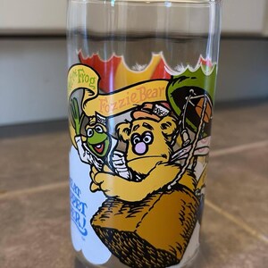 1981 Mcdonalds the Great Muppet Caper Glass Jim Henson Kermit and