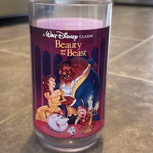 1994 Walt Disney Collector Series Beauty and Beast Burger King Cup