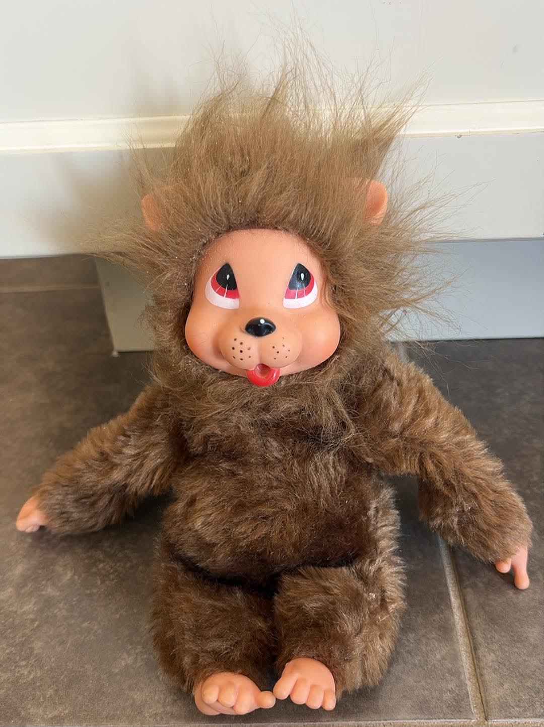 1980s El Greco Zavolaki Monkey Thumb Sucking Doll Monchichi Like