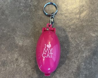 Vintage 1993 Takara Pocket Critters Dolphin World Keychain ~ It
