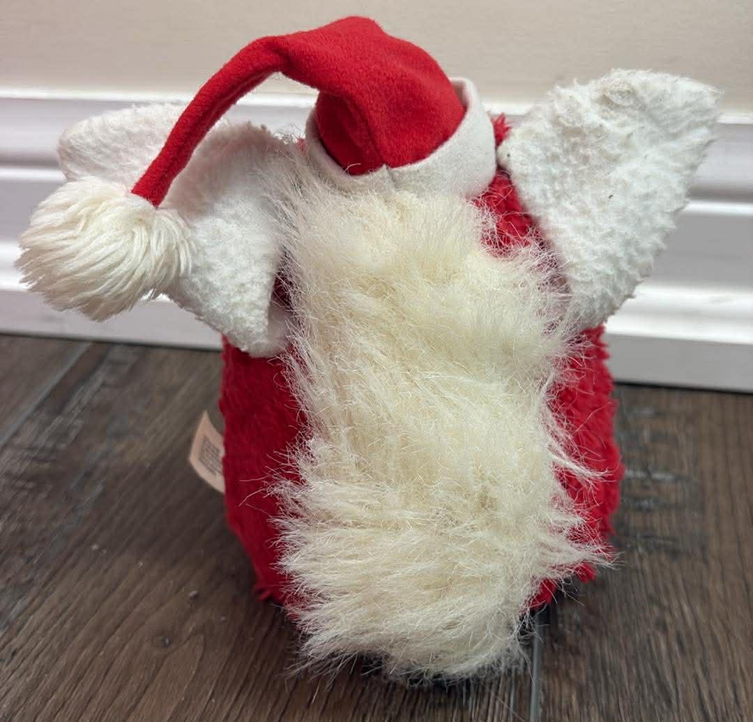 1999 Vintage Limited Edition Christmas Santa Claus Furby Red White