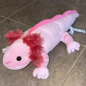 The Petting Zoo Pink Axolotl plush Toy Stuffed Animal 14&quot;
