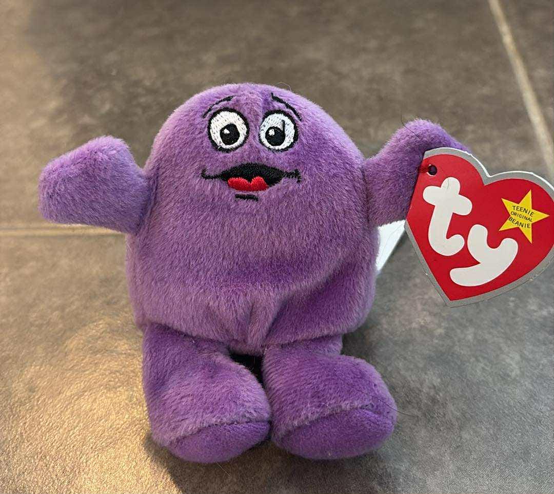 マクドナルド MacDonald's グリマス ぬいぐるみ ヴィンテージ1984 送料込】1984's マクドナルド ロナルド ドナルド ぬいぐるみ