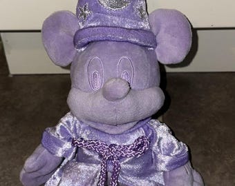 Disney Mickey Mouse Violet Purple Sorcerer Plush Toy 12 inch