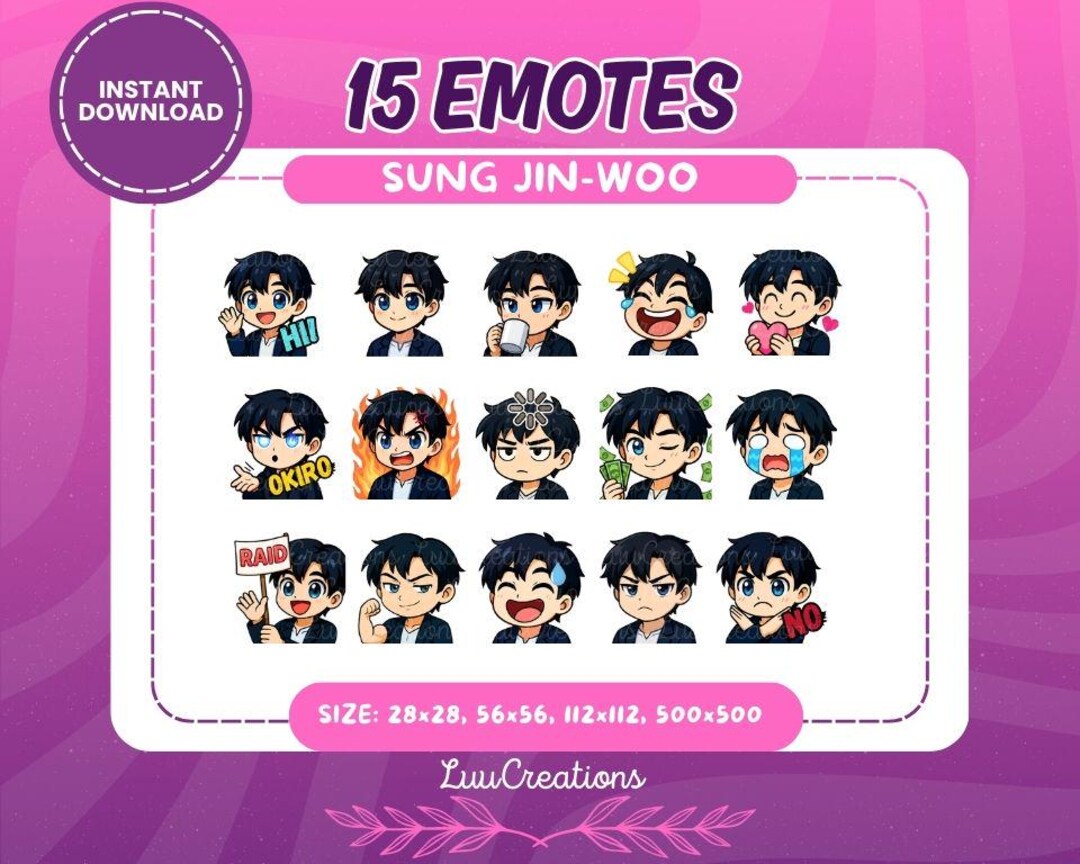 Shadowhunter Twitch Emotes - Etsy