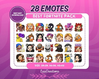 Emotes Twitch Battle Royale Super Pack