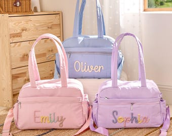 Personalisierte Reisetasche: Signature Cheer & Dance Reisetasche, Weekender Tasche mit wasserdichter Tasche, handgenähte Geschenke für sie