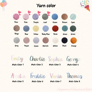 Personalized Storage Basket for Kids | Custom Name Embroidery | Toy & Book Organizer | Colorful and Fun Storage Solution | Perfect Baby Gift image 5