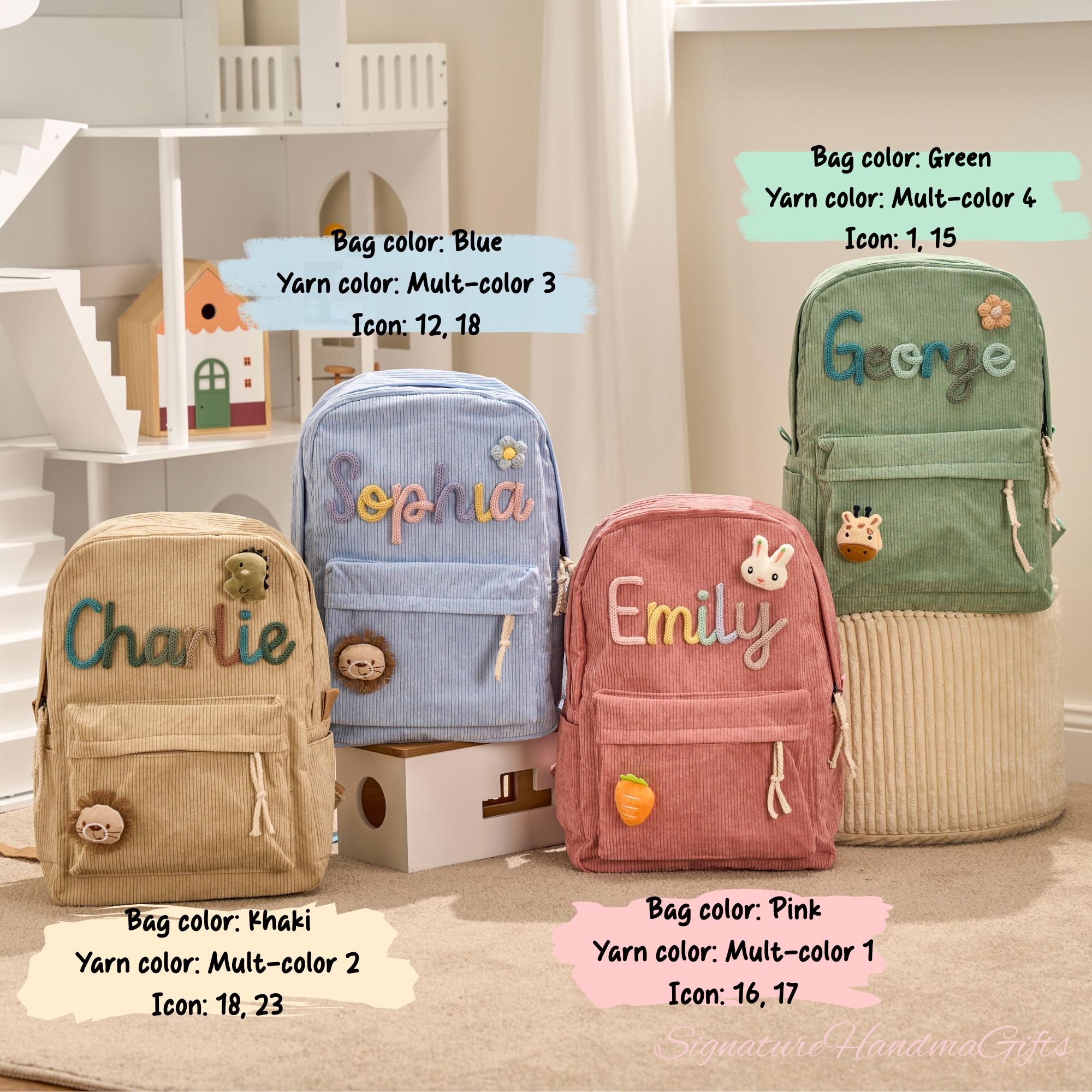 POLERO Kids Backpack & Lunch Bag Set With Keychain - School Bookbag For Boys & Girls, Large Capacity