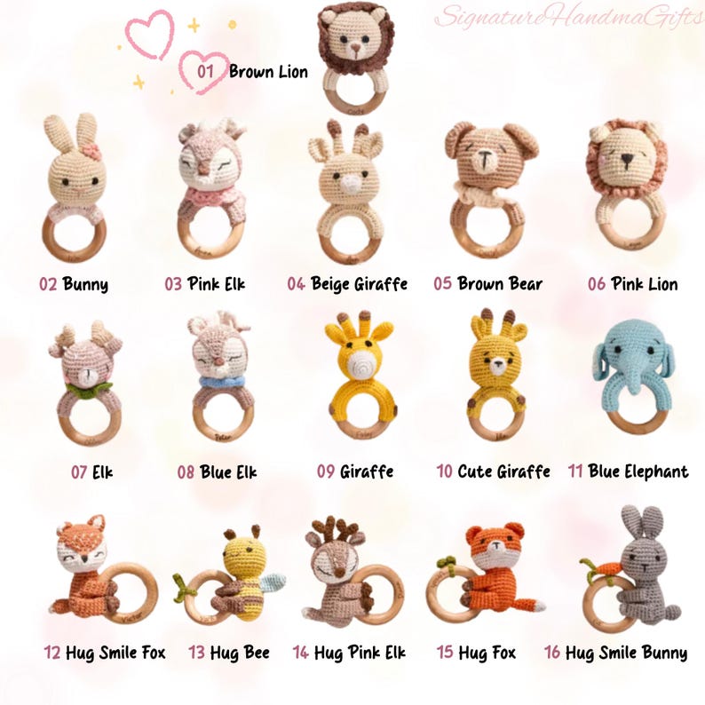 Personalized Baby Rattle With Name, Custom Engraved Baby Shower Gift ...
