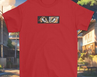 Anime Embroidery Shirt | Embroidered Anime Shirt | Unisex Soft Style Shirt | Unisex Anime Shirt | Unisex Embroidery Shirt