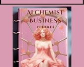 Alchemist Business Planner | 51-Page Witchy Printable for Spiritual Entrepreneurs | Monthly Magic, Tarot, Rituals, Abundance & Planning
