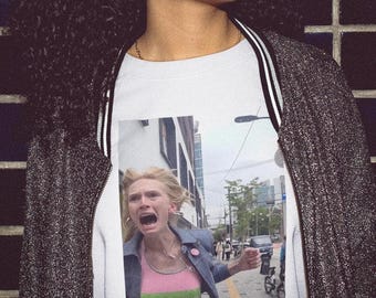 Alex Consani Scream | Tiktok meme viral Tee | Tiktok star Shirt | Funny Graphic Top | Social Media Gift | Model Humor | Trending T-shirt