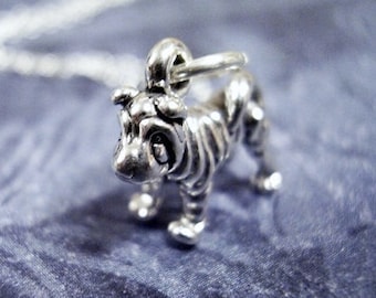 Bracelet Chien SHAR PEI - Plaqué Or Jaune - Neuf Avec étiquettes - Accessoire Animal