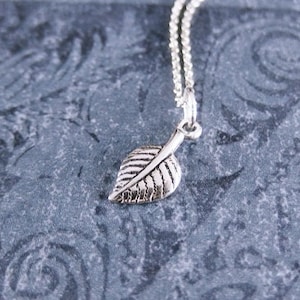 Sterling Silver Aspen Leaf - 21mm Pendant Sterling Silver Aspen Leaf - 21mm Pendant