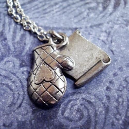 Gold Whisk Necklace Antique Gold Pewter Whisk Charm on a Etsy