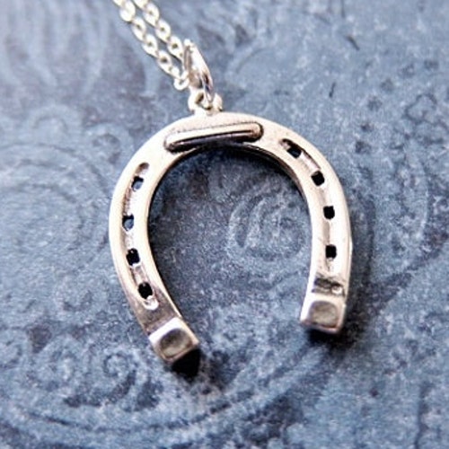 Sterling Silver Initial Necklace - Gold Plated Charm