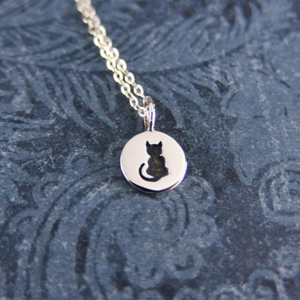 Cat Necklace Etsy