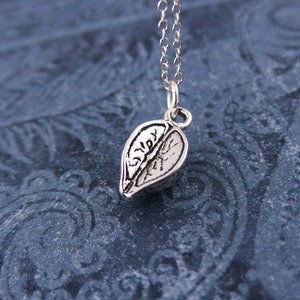 Silver Lemon Necklace - Sterling Silver Lemon Charm on a Delicate Sterling Silver Cable Chain or Charm Only
