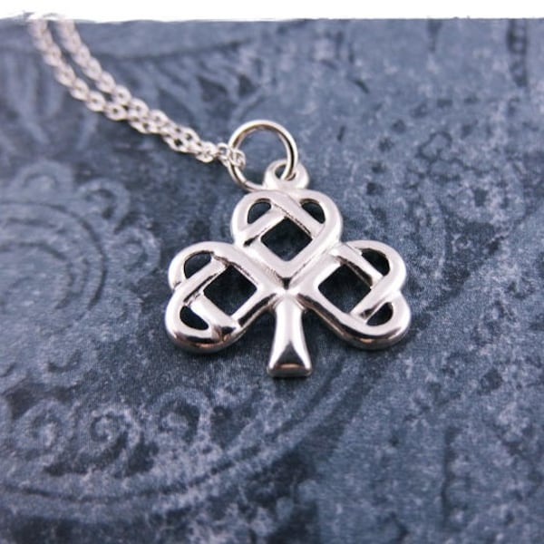 Celtic Knot Necklace Etsy