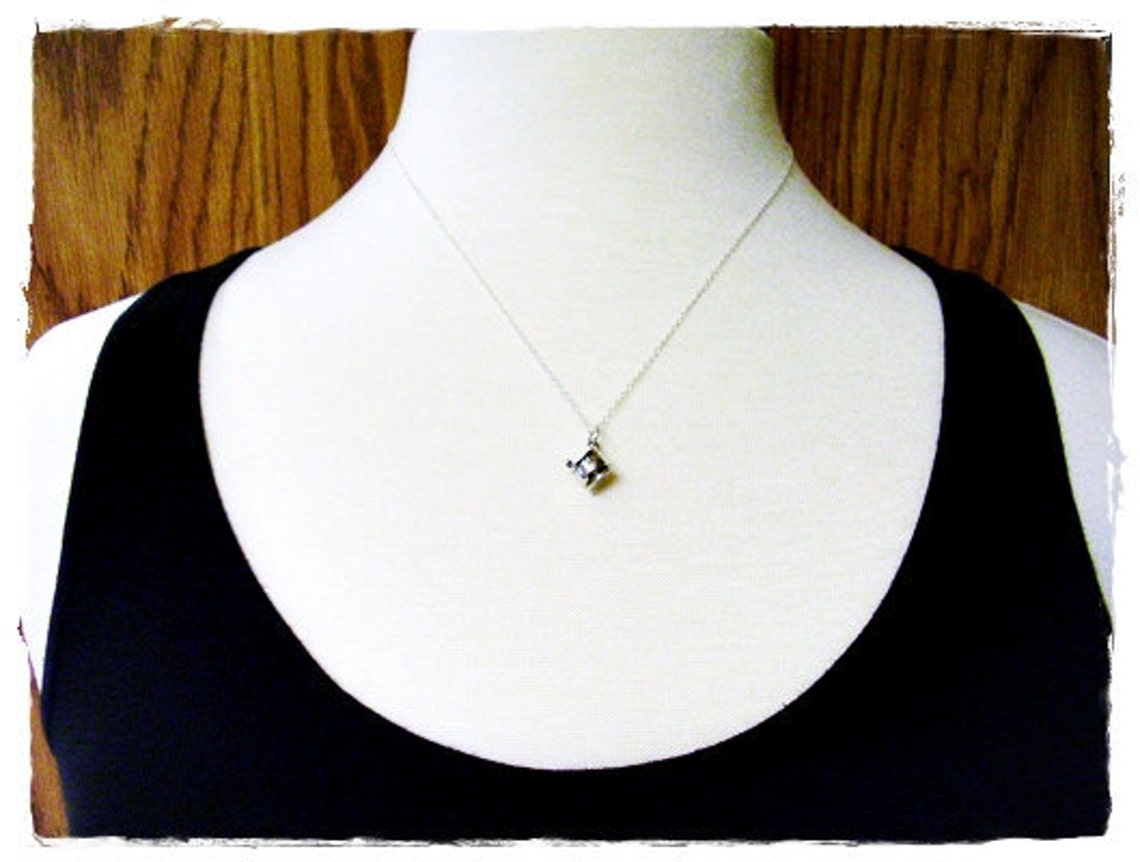 Silver Rx Mortar and Pestle Necklace Sterling Silver Rx Etsy