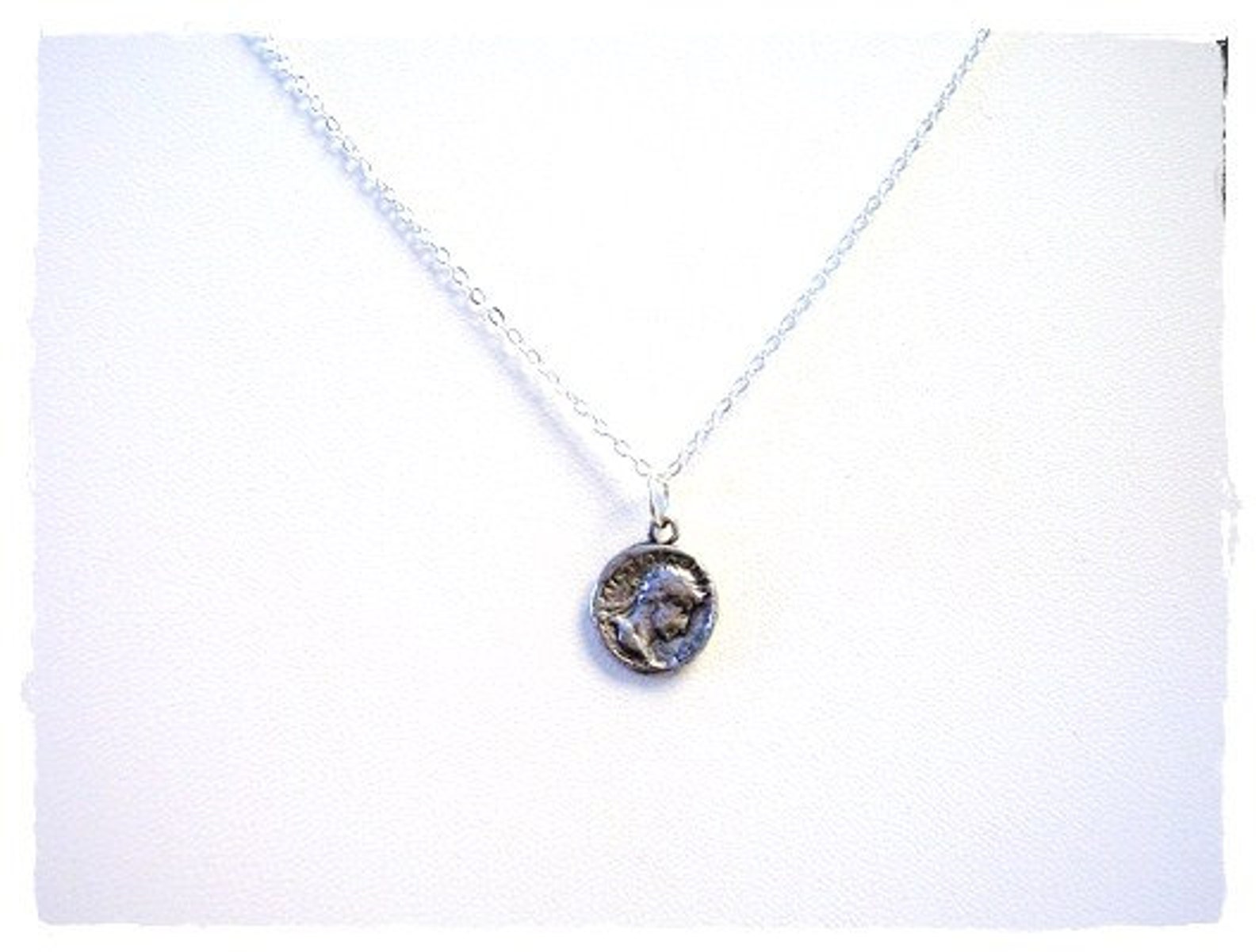 Roma Coin Relievo Necklace