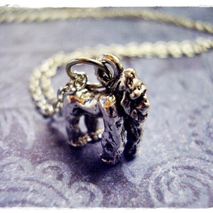 Silver Gorilla Necklace - Silver Pewter Gorilla Charm on a Delicate Stainless Steel Cable Chain or Charm Only