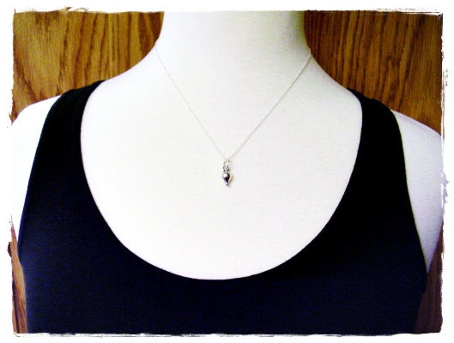 Silver Light Bulb Necklace Sterling Silver Light Bulb Charm Etsy