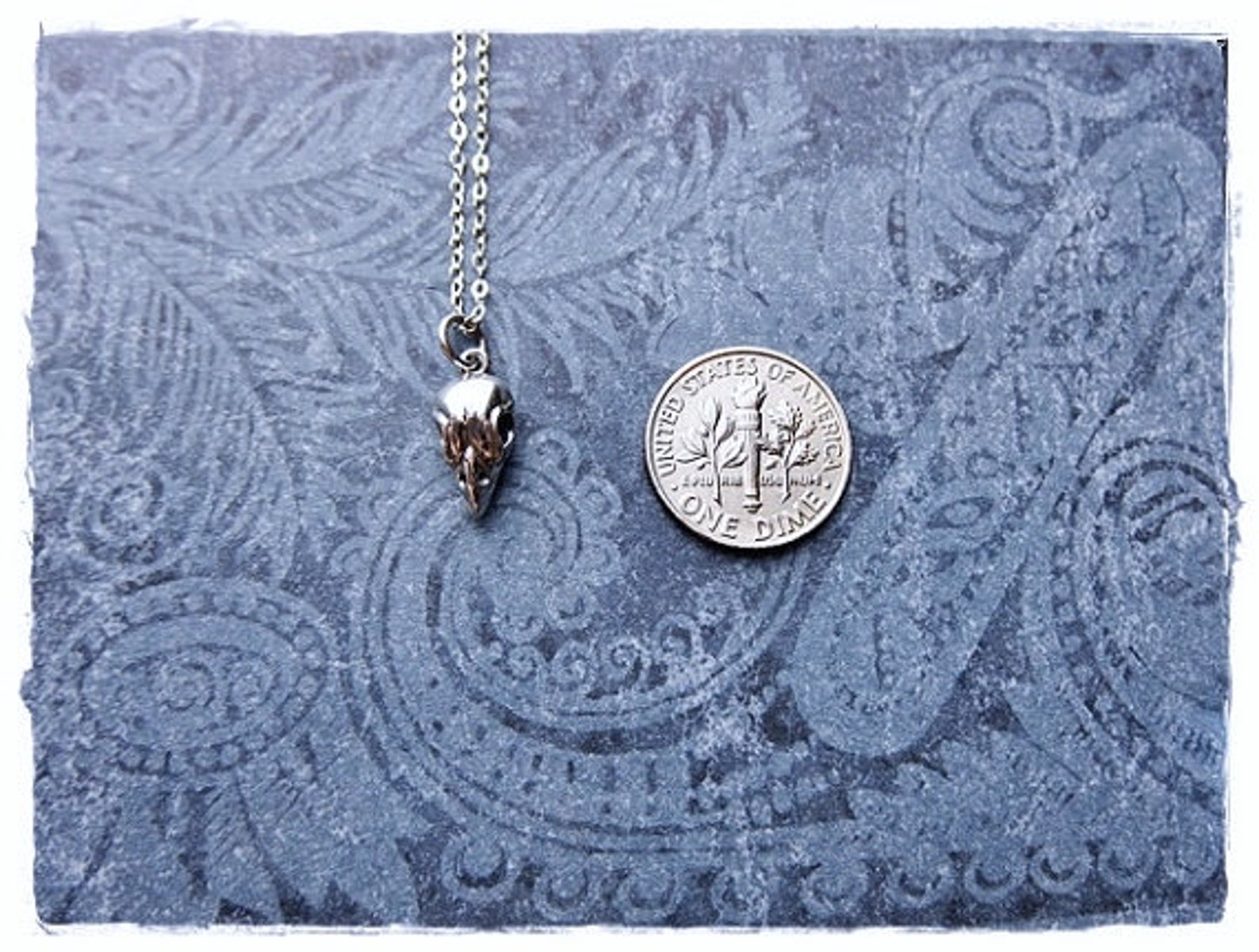 Sterling Silver Sparrow Necklace