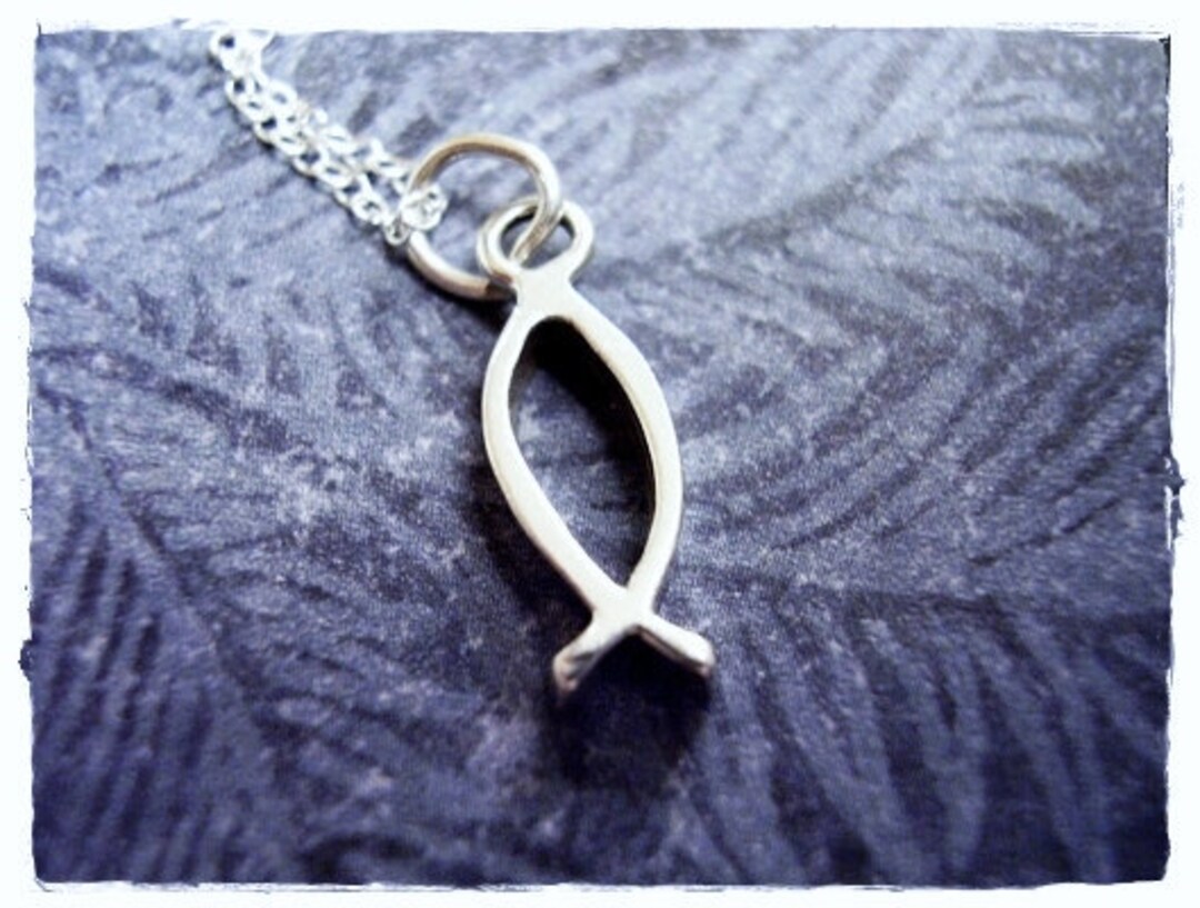 Oxidized Ichthys Charm main image 0