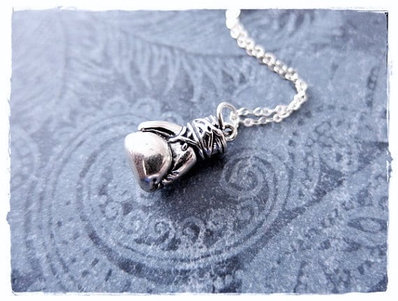 Collana Personalizzata Con Pietra Portafortuna Per Madre E Figlio, Ciondolo A Forma Di Cuore Con Fiore In Argento Sterling 925, Regalo Per Baby Shower/festa Della Mamma - Foto 2