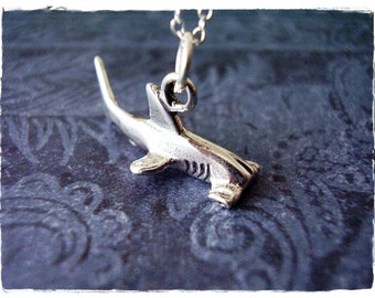 Ciondolo Squalo Martello Argento O Ottone - Foto 8