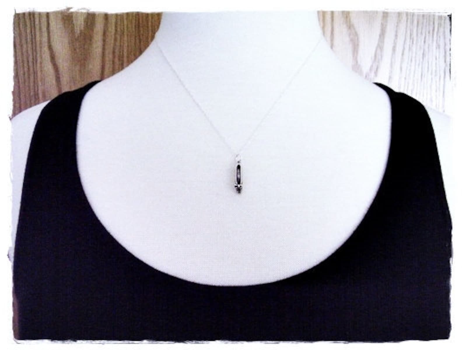 silver ballet slipper necklace - sterling silver ballet slipper charm on a delicate sterling silver cable chain or charm only