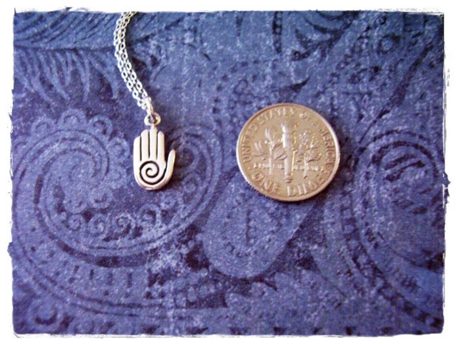 Silver Healing Hand Necklace Sterling Silver Healing Hand Etsy