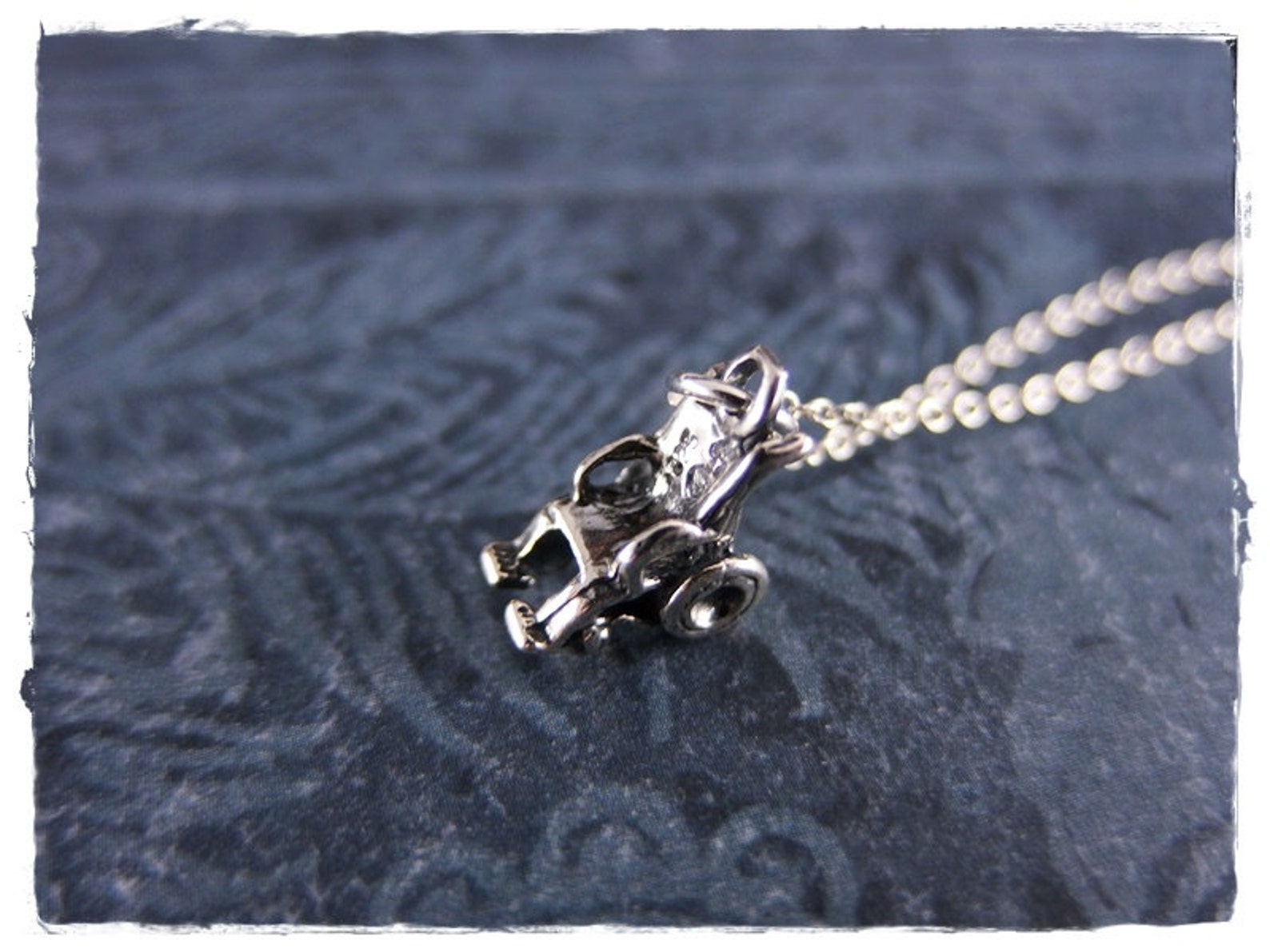 Tiny Wheelchair Necklace Sterling Silver Wheelchair Charm on Etsy