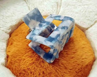 5 Styles of Handmade Hair Clips, Acetate Fiber Hair Clip Accessories, Women's Rectangular Hair Clips, Mother's Day Gifts, Gifts for Girls.