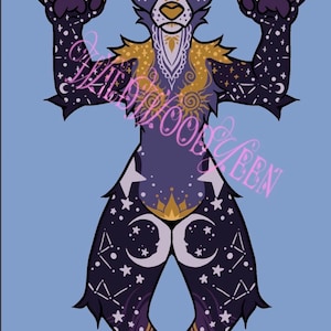 Astral-tema pälskling adopterande