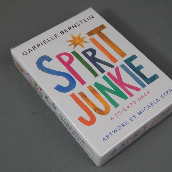 Spirit Junkie 52 Card Oracle Deck Sealed Gabrielle Bernstein