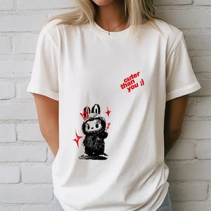 Labubu T-shirt, Labubu Clothes and Apparel, Cuter than you Labubu Trending Graphic Shirt
