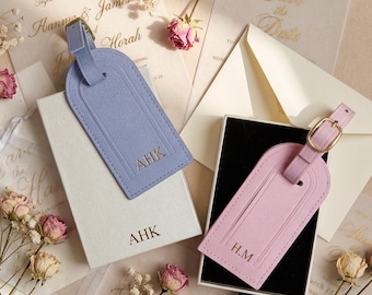 Spersonalizowany prezent podróżny, spersonalizowana zawieszka na bagaż z pudełkiem prezentowym, prezent świąteczny, prezent urodzinowy dla podróżników