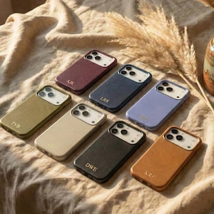 Custom Leather iPhone Case, Leather Phone Wallet Case, Phone Case for iPhone 12/13/14/15/16, iPhone 17 Case