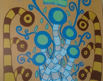 Salmo 63:1 - 8.5x11 Impresión de Obra Original